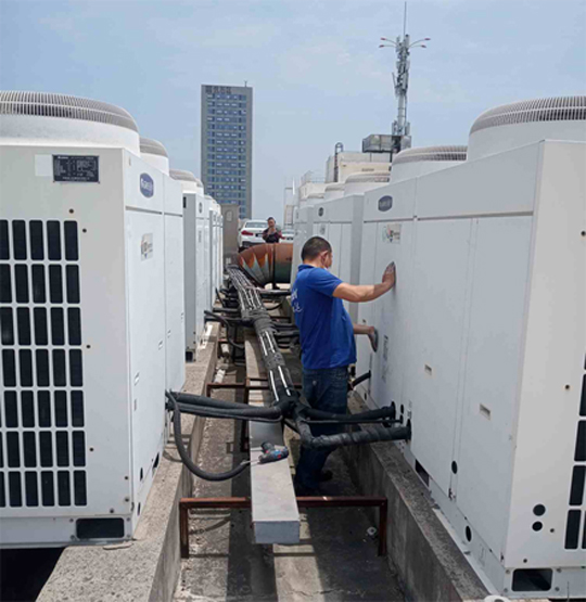 赞皇中央空调制热和不制冷系统维修方法